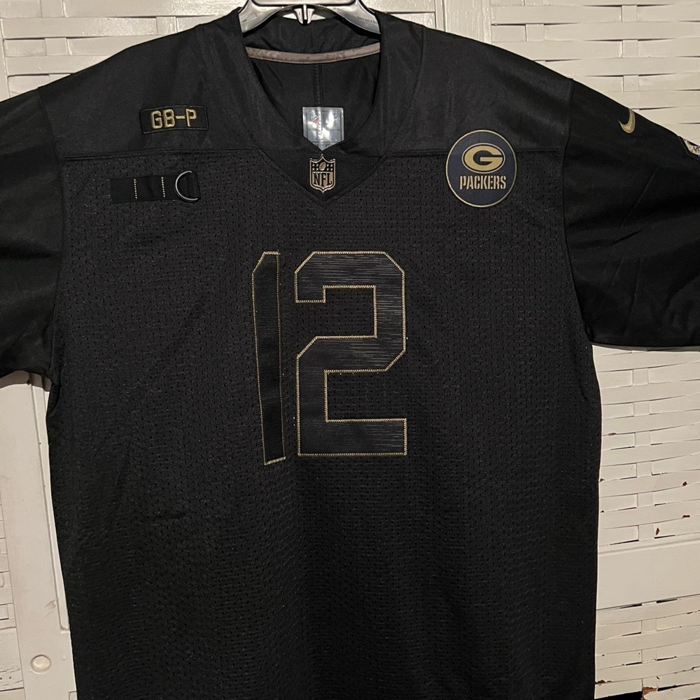 Aaron Rodgers Green Bay Packers military Men's Jersey SIZE XXL
